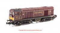 371-034K Graham Farish Class 20/0 Diesel Loco number 20 142 'Sir John Betjeman' - LT Lined Maroon